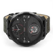 Diesel DZ7358 Machinus 4 Timezone Dial Black Fabric Strap Mens Watch