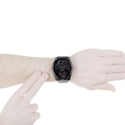 Diesel DZ7358 Machinus 4 Timezone Dial Black Fabric Strap Mens Watch