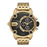 Diesel DZ7412 Little Daddy Gold-tone with black dial Mens Watch