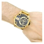 Diesel DZ7412 Little Daddy Gold-tone with black dial Mens Watch