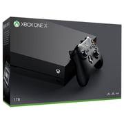 Microsoft Xbox One X Gaming Console 1TB Black + Tom Clancy's The Division 2 DLC Game
