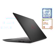 Dell G3 15 Gaming Laptop - Core i7 2.2GHz 8GB 1TB+128GB 4GB Win10 15.6inch FHD Black English/Arabic Keyboard + Pre-loaded MS Office