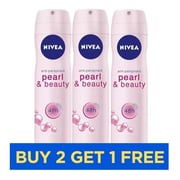 Nivea Deo Spray Pearl & Beauty 150ml - Buy 2 Get 1 Free