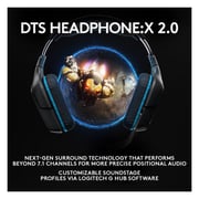 Logitech G432 7.1 Surround Sound Wired Gaming Headset Black 981-000770