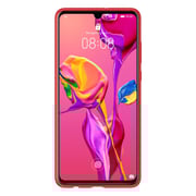 Huawei Elle Silicone Car Case Red For P30