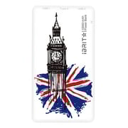 iBRIT Speed 12 Dual USB 12000mAh Power Bank White + Free USB Cable