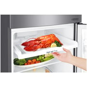 LG Top Mount Refrigerator 333 Litres GNB402SQCB, Multi Air Flow, Pull-out Tray, Big Size Veggie Box