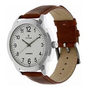 Titan 1585SL07 White Dial Analog Watch for Men