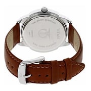 Titan 1585SL07 White Dial Analog Watch for Men