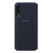 Samsung Wallet Case Black For Galaxy A50