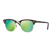 RayBan RB3016 1145/19 ClubMaster Green Lens Sunglasses