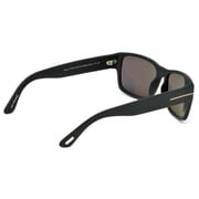 Tom Ford Mason Matte Black Grey Lens Plastic Men's Sunglasses