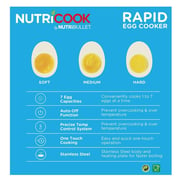 Nutricook Rapid Egg Cooker: 7 Egg Capacity Electric Egg Cooker for Boi –  KATEI UAE