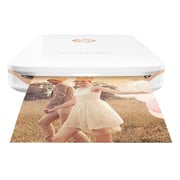 HP Sprocket Plus Bluetooth Photo Printer White - 2FR85A
