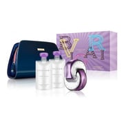 Bvlgari Omnia Amethyste Gift Set For Women (Omnia Amethyste EDT 65ml + 75ml Body Lotion + 75ml Body Lotion + Pouch)