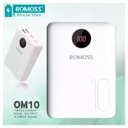 Romoss Compact Power Bank 10000mAh With Micro/C/Lightning Port