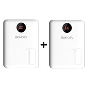 Romoss Compact Power Bank 10000mAh 2Pcs Bundle
