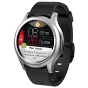 MyKronoz ZEROUND3 Smart Watch - Black/Silver