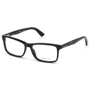 Diesel DL5294 001 55 Optical Frame Shiny Black Plastic For Men