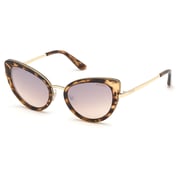 Guess GU7603-52F-52 Women's Sunglass Dark Havana/Grad Brown