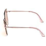 Guess GU7617-28U-59 Women's Sunglass Shiny Rose Gold/Bordeaux