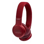 JBL LIVE 400BT Wireless On-Ear Headphones Red