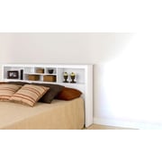 Book Case Classic Bed Frame Super King Bed with Mattress White