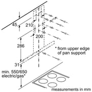 Bosch 90cm Cooker Hood DWB94BC51B