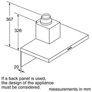 Bosch 90cm Cooker Hood DWB94BC51B