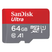 بطاقة ذاكرة سانديسك A1 ألترا Micro SDXC بقدرة 64 جيجابايت SDSQUAR-064G-GN6MN