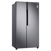 LG Refrigerator Side By Side Fridge 679 Litres GRB257KQDV Mega Capacity Inverter Linear Compressor Smart Diagnosis