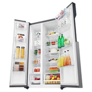 LG Refrigerator Side By Side Fridge 679 Litres GRB257KQDV Mega Capacity Inverter Linear Compressor Smart Diagnosis