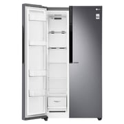 LG Refrigerator Side By Side Fridge 679 Litres GRB257KQDV Mega Capacity Inverter Linear Compressor Smart Diagnosis