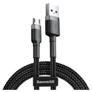 Baseus Cafule Micro USB Cable 2.4A 1m - Grey/Black