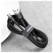 Baseus Cafule Micro USB Cable 2.4A 1m - Grey/Black