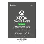 Microsoft Xbox Game Pass Ultimate 3 Month ESD MEA - QHX-00004