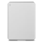 LaCie 2TB USB 3.1 Type-C Mobile Drive Moon Silver
