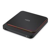 LaCie Portable SSD 1TB USB 3.1 Gen 2 Type-C Black