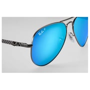 RayBan RB8317CH-029/A1 Chromance New Aviator Gunmetal Polarized Unisex Sunglasses