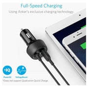Anker PowerDrive 2 Elite Car Charger With Lightning Connector - Black
