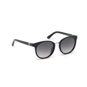 Guess Shiny Black / Gradient Smoke Injected Women's Sunglasses