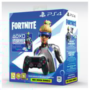 PS4 Dual Shock 4 Wireless Controller Black + Fornite Voucher
