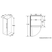 Bosch 348L Freestanding Fridge - KSV36VL3PG