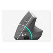 Logitech MX Vertical Advanced Ergonomic Wireless Mouse Graphite