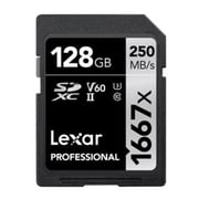 Lexar 128GB SDXC Card 1667X Professional