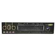 Porsh DOB KM 330 Keyboard & Mouse Black