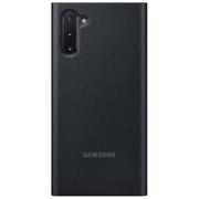 Samsung Clear View Cover Black For Note 10 Plus