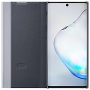 Samsung Clear View Cover Black For Note 10 Plus