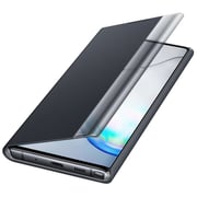 Samsung Clear View Cover Black For Note 10 Plus