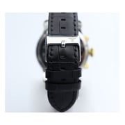 Spectrum Explorer Leather Men's Black Watch - S23046M-1